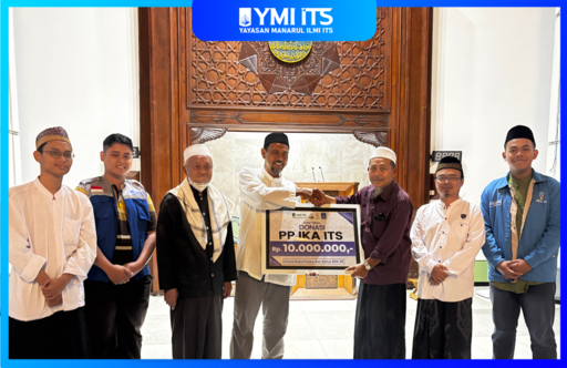 BERIKAN KONTRIBUSI SAAT RAMADAN, YMI ITS BERSAMA PP IKA ITS SERAHKAN DONASI BUKA PUASA & SAHUR