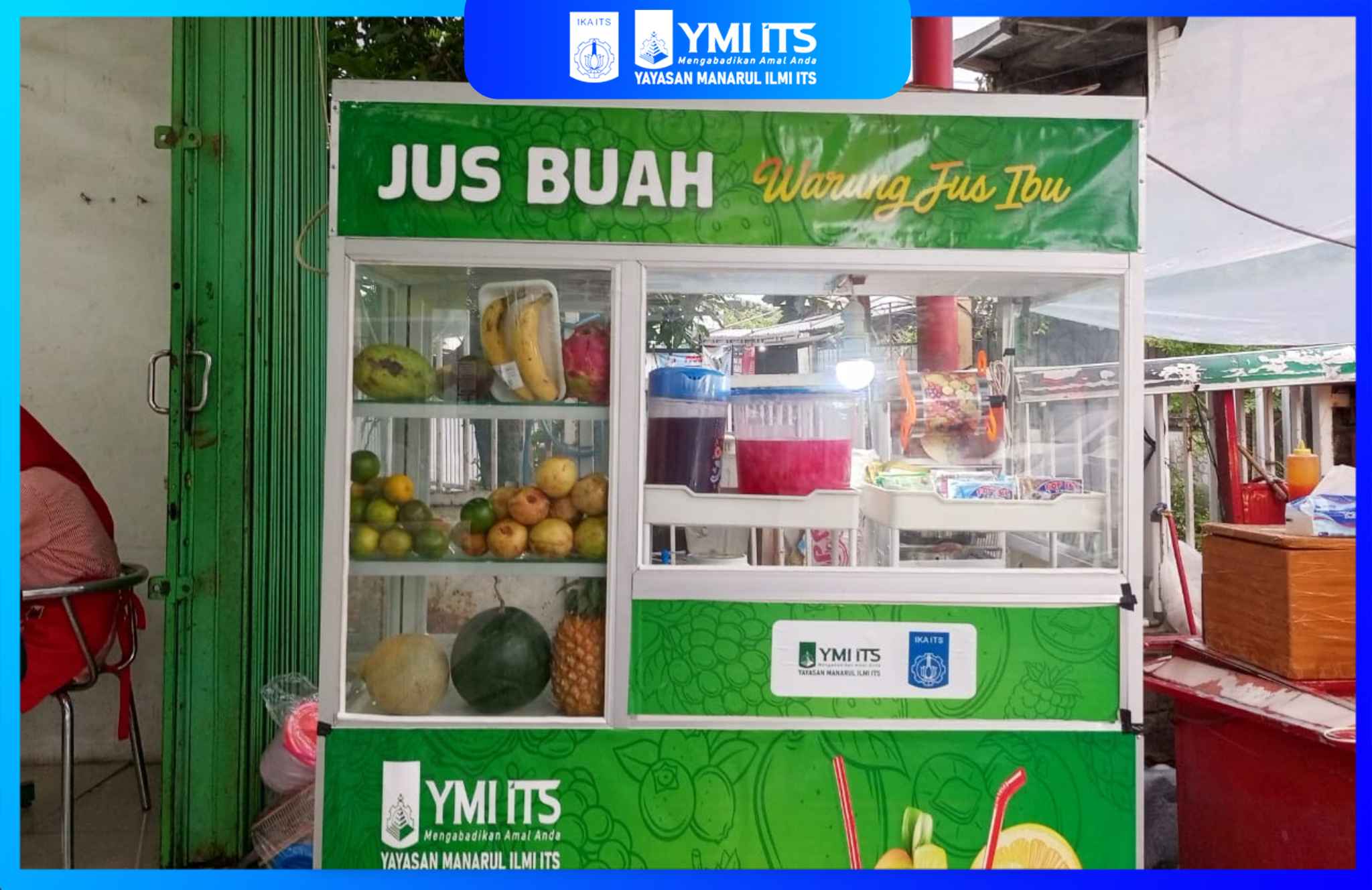 TINGKATKAN PRODUKTIVITAS UMKM YMI ITS SALURKAN ROMBONG UNTUK MODAL USAHA